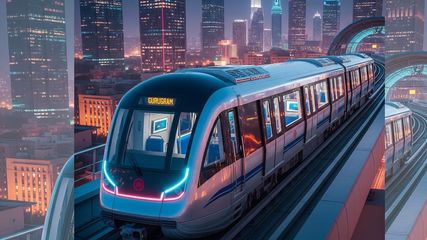 Haryana Plans ₹15,000 Crore High-Speed Train from Gurugram to Greater Noida via Faridabad