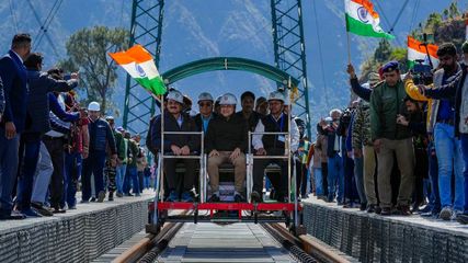 PM Modi to Open Kashmir’s First Rail Route via Chenab Bridge and Vande Bharat