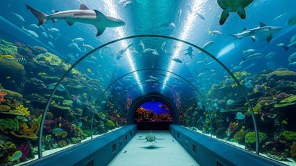 Hyderabad to Have a 4,000 sq. m. Aquarium Dome Where Sharks Swim Above You