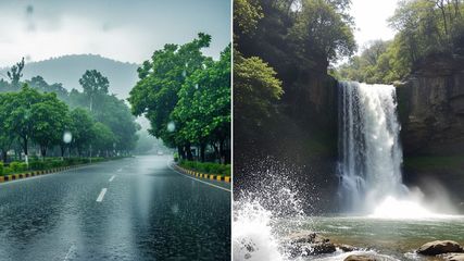 Monsoon Magic in Dehradun: Feel the Cool Splash of Sahastradhara Waterfall