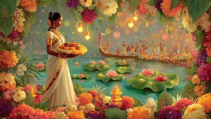 Happy Onam 2025 Wishes: Thiruvonam Day Messages, Greetings & Quotes to Share