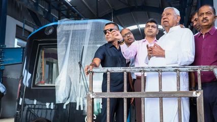 Patna Metro Launches First Phase: Chief Minister Inaugurates 3.6 km Elevated Blue Line on Monday