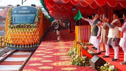 Prime Minister Modi Unveils Four New Vande Bharat Express Trains for Enhanced Travel Experience
