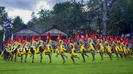 Nagaland’s Hornbill Festival Highlights Rich Traditions of 8 Northeast States