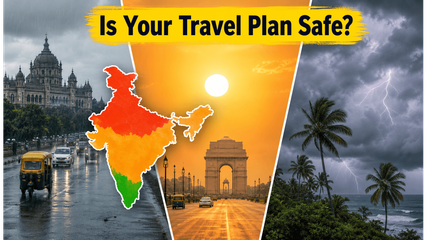 India’s Weather Split: Why Your Travel Plans Might Be at Risk Today