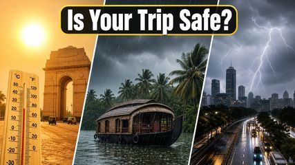 From Scorching Heat to Heavy Rain: Is Your Weekend Travel Plan Safe?