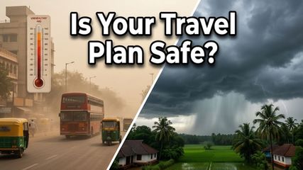 From Delhi’s Choking Heat to Kerala’s Storms: Is Your Travel Plan Safe?