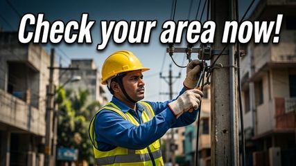Power Cut Alert: Is Your Area on the List for Today’s Shutdown?