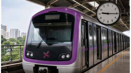 Bengaluru Metro Chaos: Purple Line Hit by Major Technical Snag, Commuters Face Long Delays