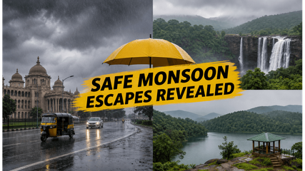 Bengaluru Monsoon Alert: 4 Safe Weekend Getaways for a Perfect Rainy Escape