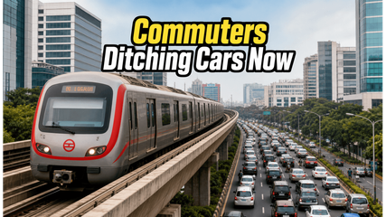 Why Gurugram Rapid Metro Ridership Is Skyrocketing: Commuters Ditch Cars for Cooler Rail Travel