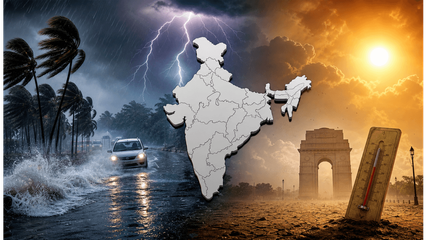 Monsoon Fury or Scorching Heat? IMD Issues Urgent Weather Alerts Across India Today