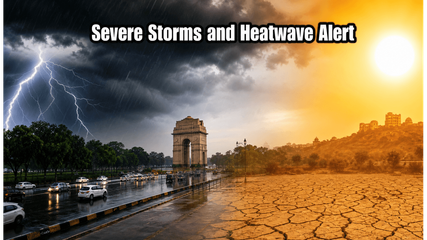 Sudden Storms or Scorching Heat? IMD Issues Critical Weather Alert for Delhi, Bengaluru, and Rajasthan
