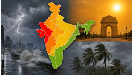Monsoon Fury: Red Alert Issued for Palghar as Heavy Rains Batter Mumbai and Konkan