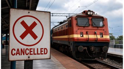 Monsoon Alert: Indian Railways Cancels and Diverts Multiple Trains Today—Check Your Status Now