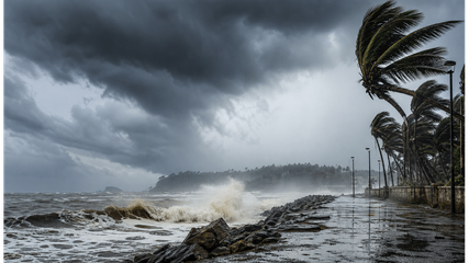 Karnataka Coast on High Alert: Heavy Rain and Strong Winds Threaten Coastal Districts Now