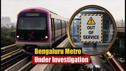 Bengaluru Metro Under Scanner: CMRS Orders Urgent Probe After Recent Purple Line Chaos