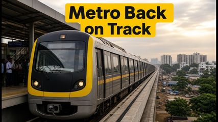 Bengaluru Yellow Line Metro Resumes: What Commuters Need to Know After Huskur Disruption