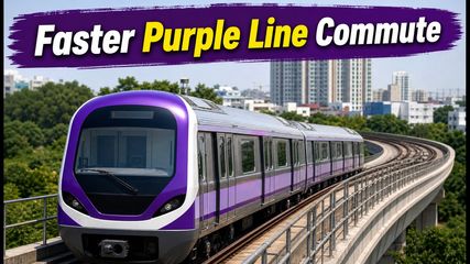 BMRCL Moves to Fix Whitefield Bottlenecks: New Purple Line Extension to Boost Train Frequency