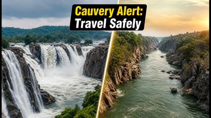 Cauvery Water Release Alert: What Bengaluru Travelers Must Know Before Visiting Waterfalls