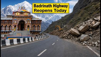 Char Dham Yatra Resumes: Badrinath Highway Clears After Landslides, Here Is Your Travel Update