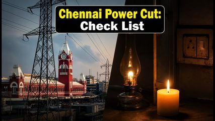 Chennai Power Cut Alert: Is Your Area on the TANGEDCO Shutdown List for Friday?