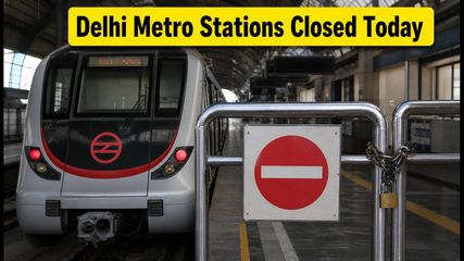 Delhi Metro Alert: Rajiv Chowk and Central Secretariat Closed Amid Protests; Check Alternate Routes
