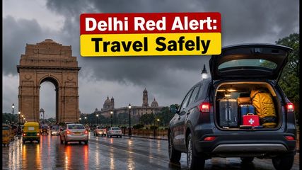 Delhi-NCR Red Alert: Heavy Rain Disrupts Travel, Here Are Safer Weekend Getaway Options
