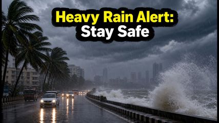 IMD Monsoon Alert: Heavy Rains and Red Alerts Issued for Gujarat, UP, and Konkan Today
