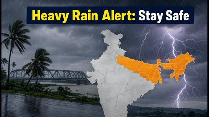IMD Orange Alert: Heavy Rain and Flash Flood Risks Loom Over Bihar and Northeast Today