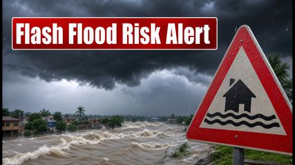 Flash Flood Risks: IMD Issues Orange Alert for Rajasthan, MP, and Vidarbha Today
