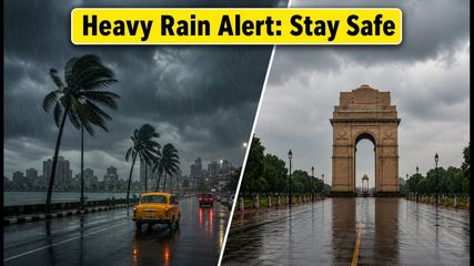 Monsoon Alert: IMD Issues Heavy Rain Warning for East India—Travelers Urged to Prepare for Disruptions