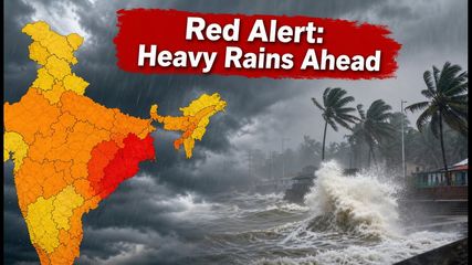 Odisha Red Alert: Heavy Rains and Travel Disruptions Expected as IMD Issues Urgent Warning