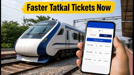 IRCTC’s New Booking Portal is Finally Here: Faster Tatkal Tickets and a Smoother Experience