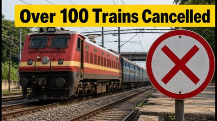 Mumbai-Ahmedabad Train Alert: Over 100 Services Cancelled as Heavy Rains Disrupt Vital Corridor