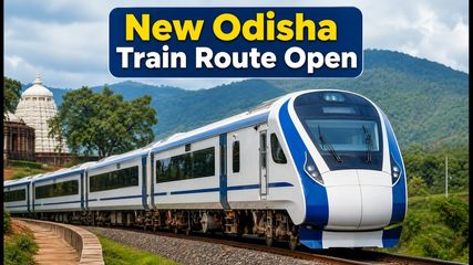 Odisha Rail Boost: New Puri-Koraput Express Launches Today to Connect Coastal and Tribal Regions