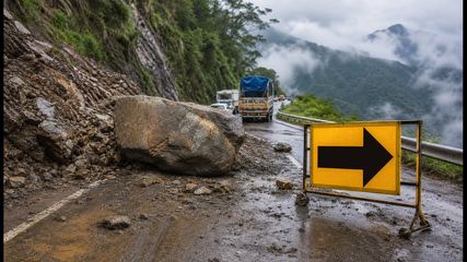 Sikkim NH-10 Landslides: Urgent Travel Warnings and Safer Routes for Tourists