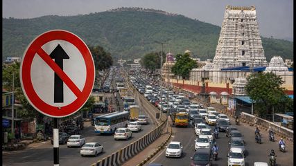 Visakhapatnam Traffic Alert: Major Road Restrictions for Simhachalam Giri Pradakshina Start Today