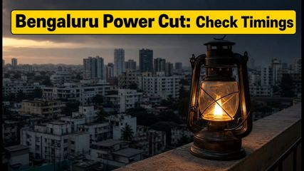Bengaluru Power Cut Alert: Check If Your Area Is on the BESCOM Shutdown List Today