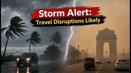 Travel Alert: Sudden Storms and Heavy Rain Threaten Karnataka and Kerala Transport Today