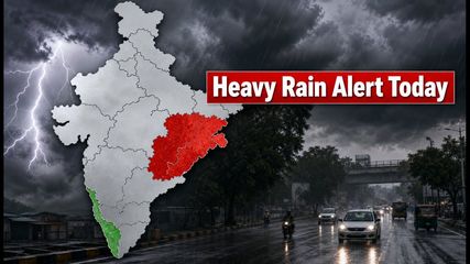 IMD Weather Alert: Heavy Rain and Thunderstorms to Disrupt Travel Across Key States Today