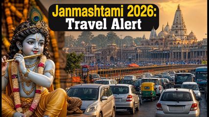 Janmashtami 2026: Mathura-Vrindavan Traffic and Parking Plan You Must Know Before Visiting