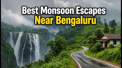 Monsoon Magic: Top Weekend Getaways Within 300 KM of Bengaluru to Explore Now