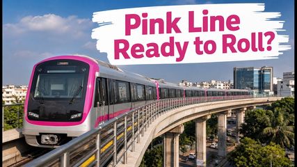 Bengaluru Metro Pink Line Trial Run Success: Here Is When It Could Open for Commuters