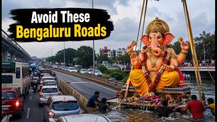 Bengaluru Traffic Alert: Avoid These Roads During Idol Immersion Processions on September 18