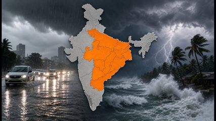 IMD Weather Alert: Heavy Rain and Thunderstorms Forecast for Odisha, Chhattisgarh, and Coastal Andhra