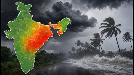 IMD Weather Alert: Heavy Rain and High-Wave Warnings Issued for Key Regions Today