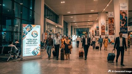 Pune Airport has Conducted Yatri Seva Abhiyan 2026, a 24-day campaign from 17 September