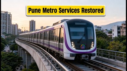 Pune Metro Resumes After Chinchwad Substation Fire: Travel Advisory and Latest Status for Commuters