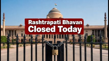 Delhi Tourist Alert: Rashtrapati Bhavan and Amrit Udyan Closed for BRICS Summit
